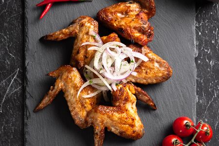 Шашлык из куриных крылышек