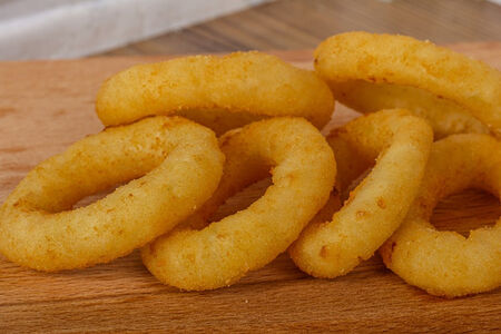 6 луковых колец