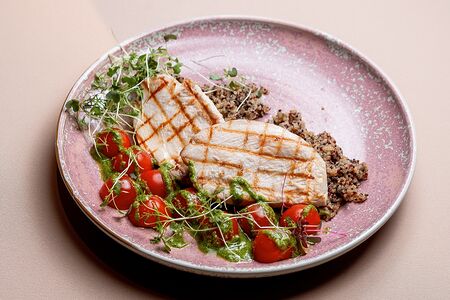 Куриное филе с киноа