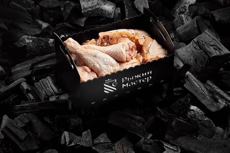 Тушка куриная разделенная в маринаде