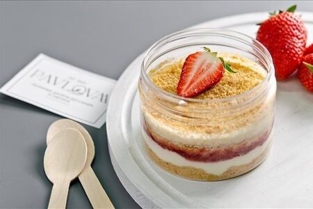 Наполеон с клубникой