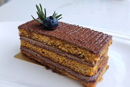 Торт безлактозный постный шоколадно-миндальный