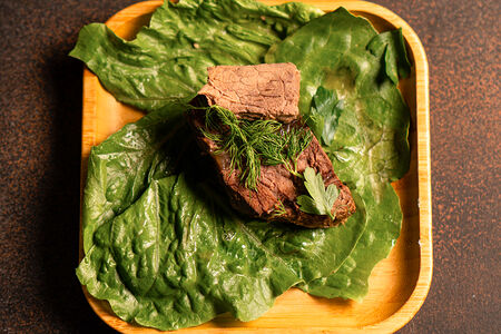 Мясо говяжье отварное