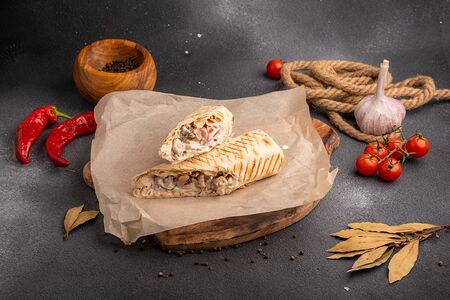 Шаурма с курицей