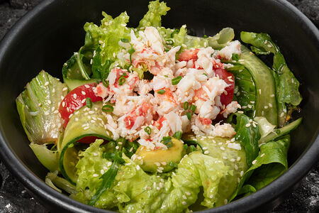 Салат с крабом