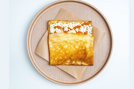 Творог с курагой 