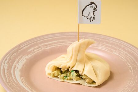 Хинкали с курицей