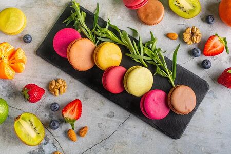 Макаруны миндальные 