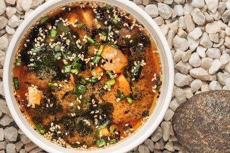 Мисо-суп с морепродуктами