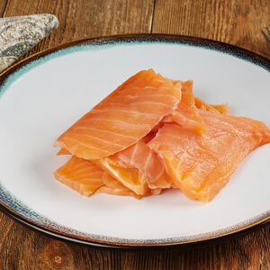 Лосось нарезка