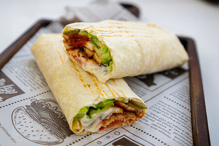 С курицей Xl