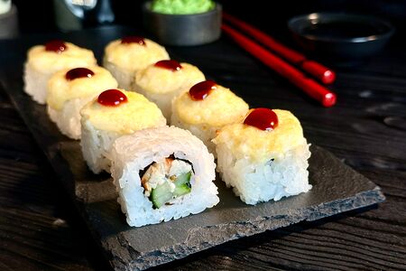 Сливочный с угрем