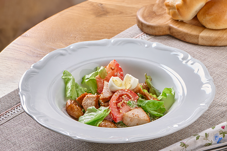 Салат с индейкой