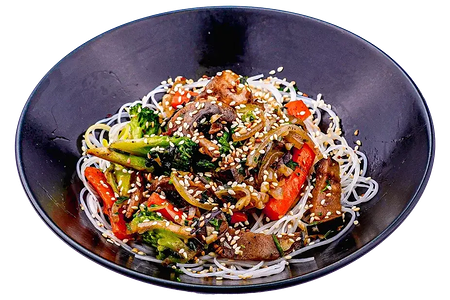 Фунчоза с овощами