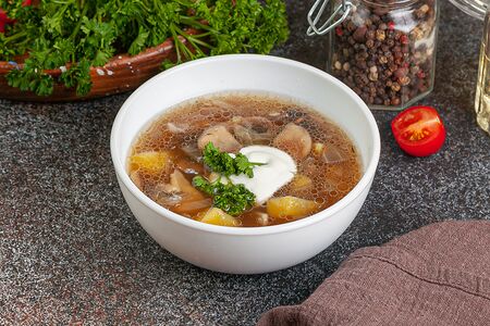 Грибовница из лесных грибов