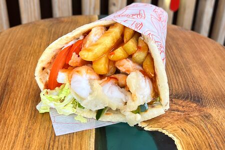 Пита с креветками Свит чили