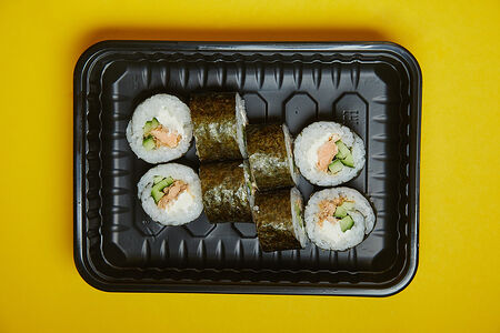 Лосось-терияки ролл