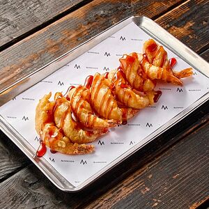 Креветки в пивном кляре