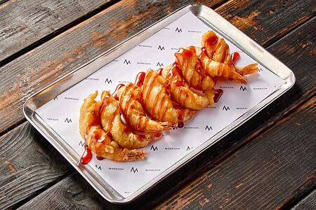 Креветки в пивном кляре