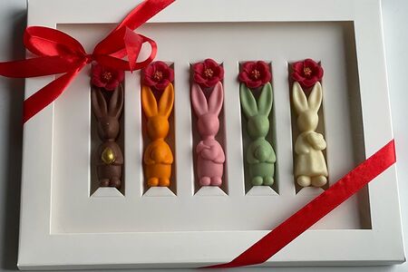 Шоколадный набор Пасхальные кролики