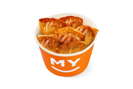 Гёдза с яблоком и корицей