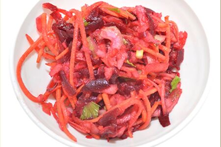 Салат свекольный с имбирем