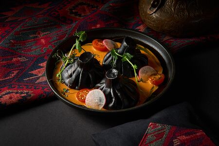 Хинкали патара с креветкой