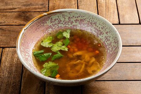 Куриный суп с цыплёнком