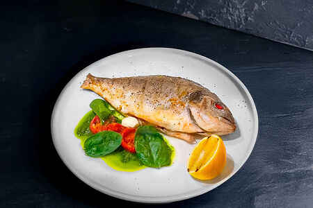 Дорадо на гриле