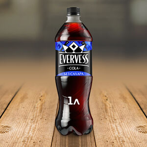 Эвервесс Кола без сахара 1 л