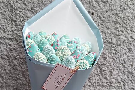 Букет-комлимент Голубой