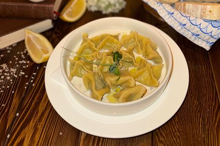 Пельмени самолепные телятина и грибы