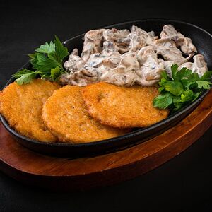 Верещака с драниками