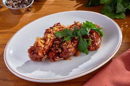 Крылья в соусе BBQ