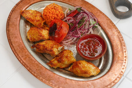 Шашлык из куриного филе