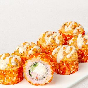 Ролл Нежная креветка с крабом