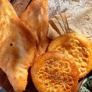 Узбекская лепешка