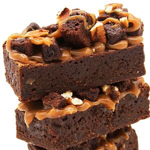 Брауни Пекан-солёная карамель