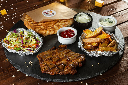 Сет на одного со свиной шейкой