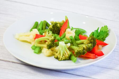 Овощи отварные