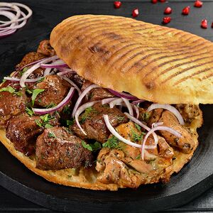 Шашлыки в хлебе Баранина-Говядина-Курица