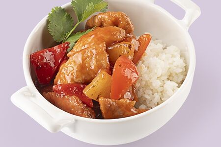 Свинина в кисло-сладком соусе