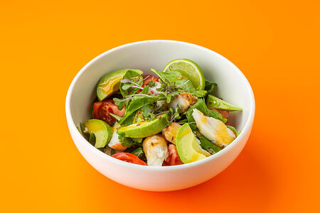 Салат с крабом