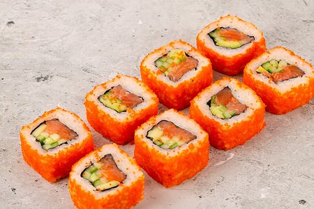 Калифорния с лососем