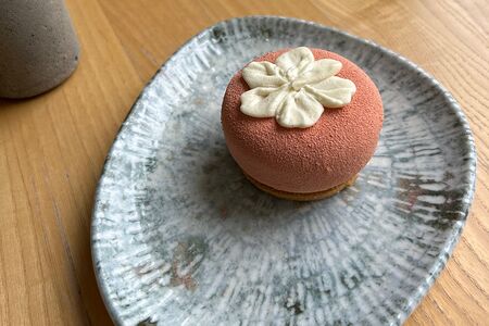 Персиковый йогурт 