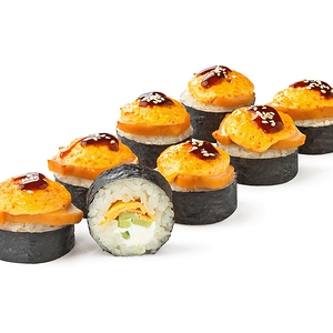 Запеченный с курицей