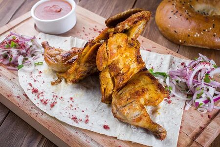 Цыпленок на углях