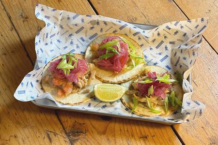 Тако с курицей