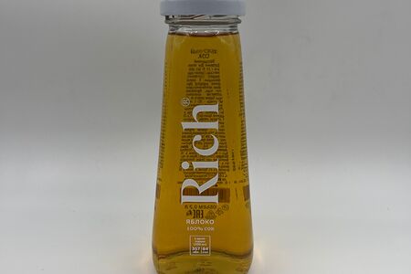 Сок Rich яблочный (стекло)
