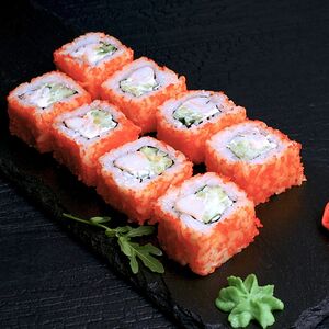 Ролл Калифорния с креветкой